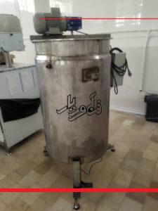 میکسر دوجداره 600 لیتر تولید عطر فناوریار با سنسور وزن